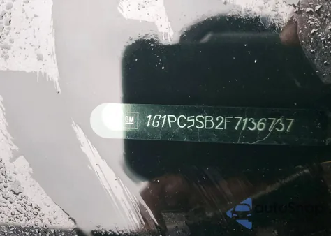 2015 Chevrolet Cruze Lt z USA, uszkodzony, nr VIN 1G1PC5SB2F7136737